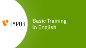 thumbnail of medium TYPO3 Basic Training in English
